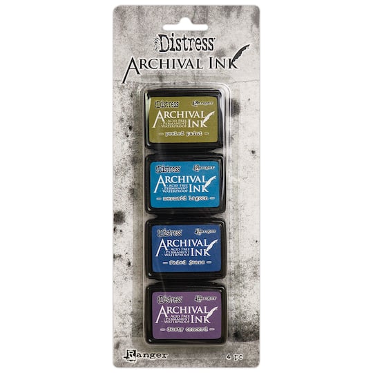 Tim Holtz® Distress Mini Archival Ink™ Pads, Kit 2